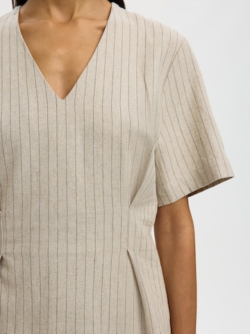 SELECTED Bluse 'SLFMARIAM' in Beige