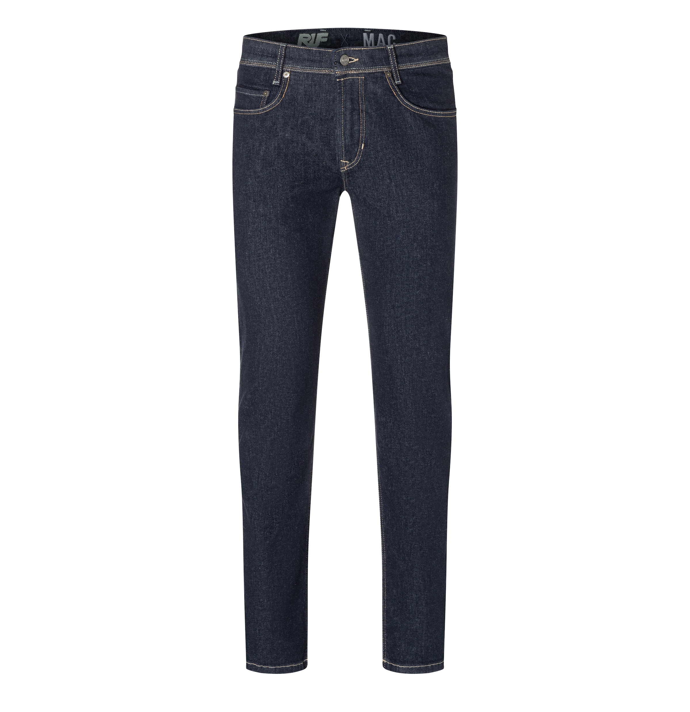 MAC Slimfit Jeans in Blau: Vorderseite