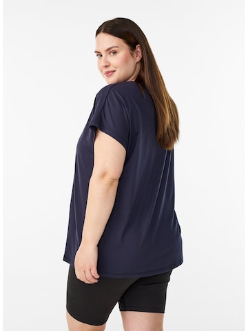 T-shirt fonctionnel Active by Zizzi en bleu