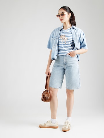 MORE & MORE Shirt in Blauw