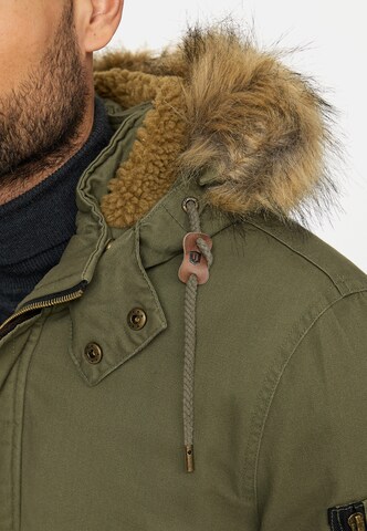 INDICODE JEANS Winter Jacket 'Pennington' in Green