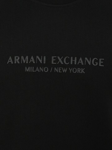 ARMANI EXCHANGE Mikina – černá