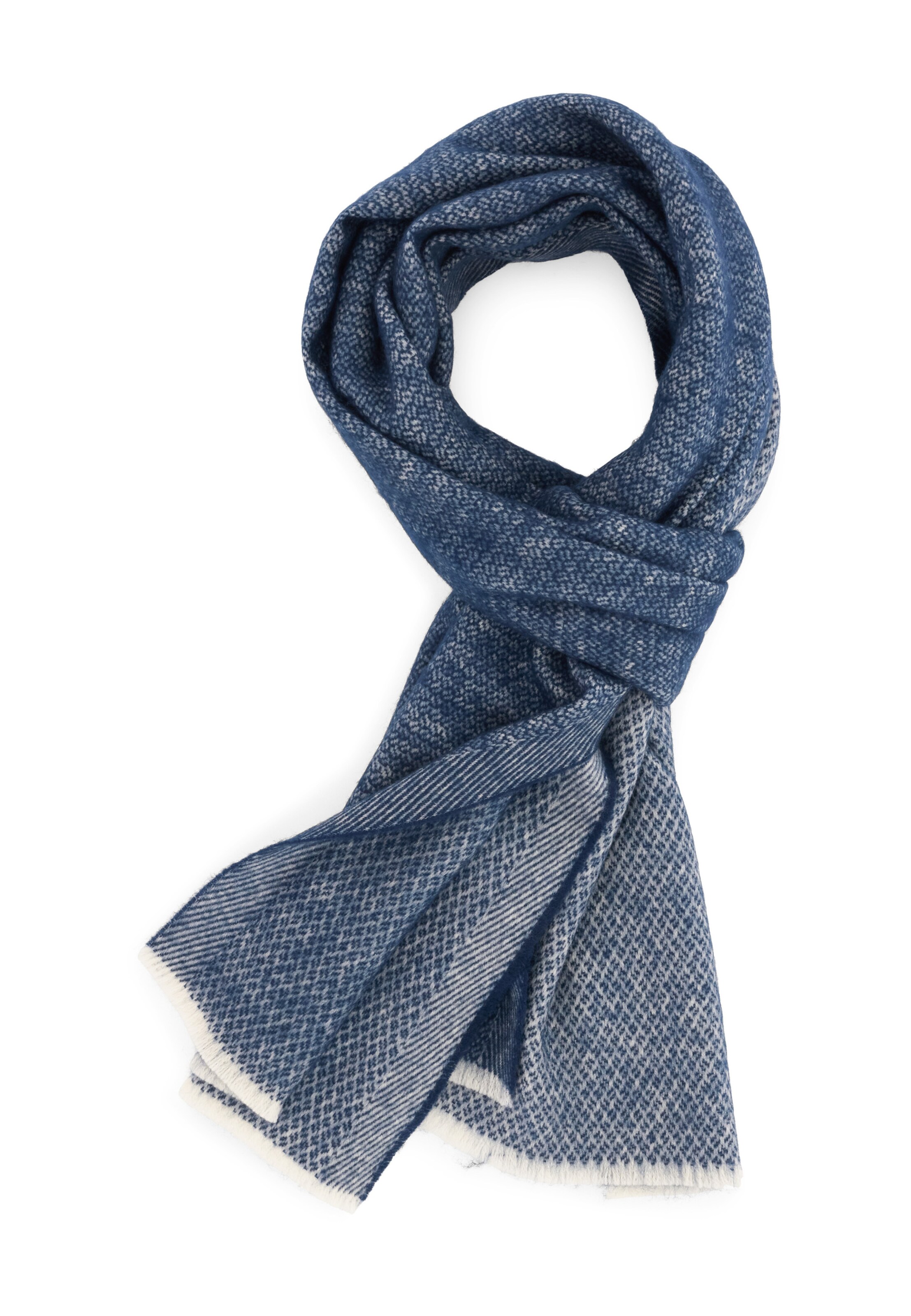 Boggi Milano Scarf in One Size in Blue, Item view