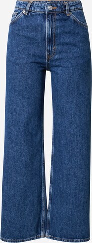 Monki Wide leg Jeans in Blue: front