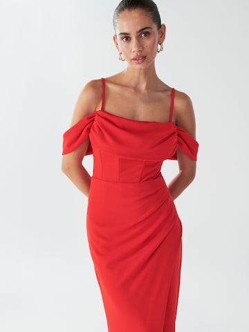 BWLDR - Vestido 'Amaliah' en rojo