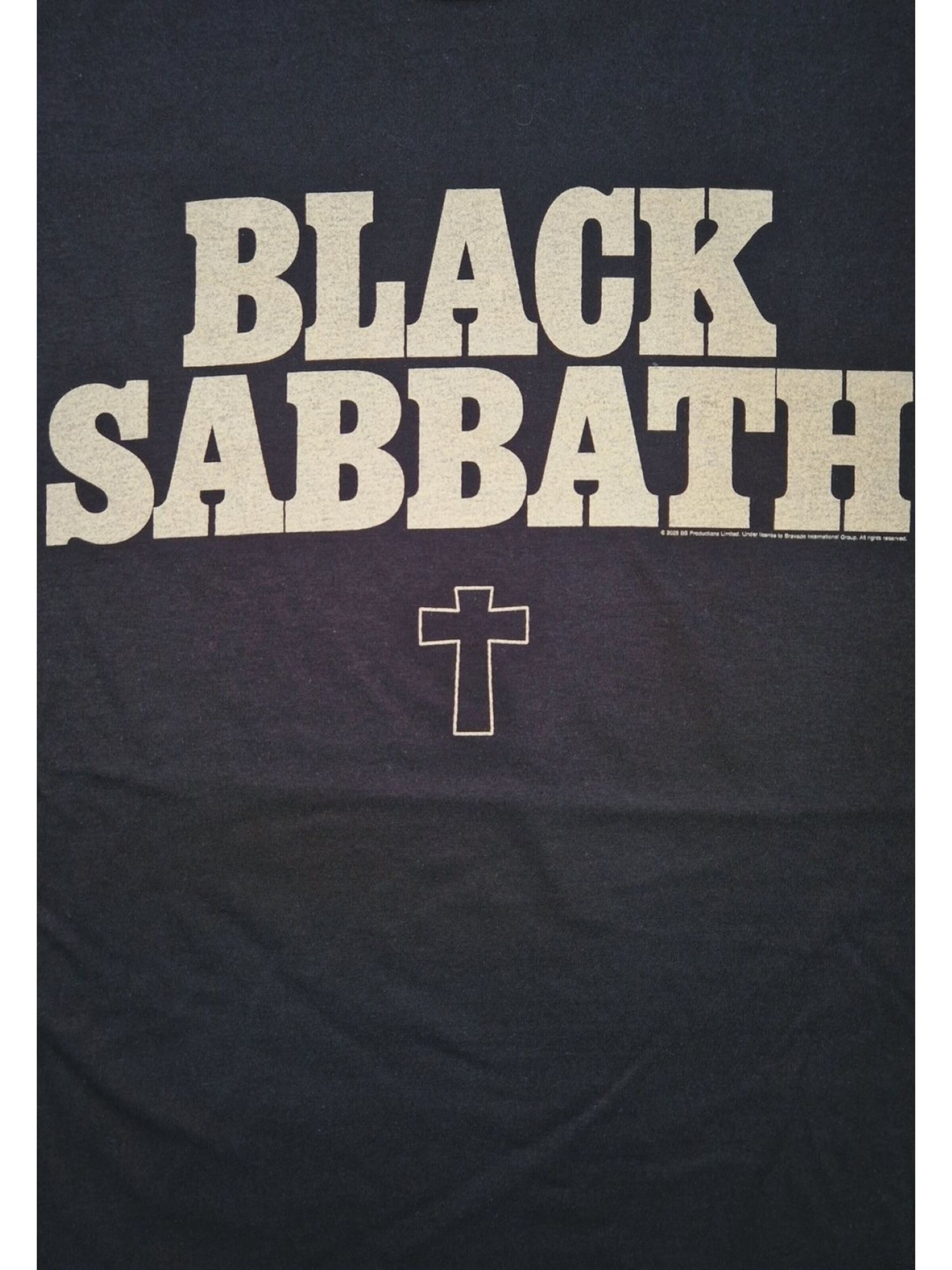 BLACK SABBATH Sweatshirt 'Black Sabbath Logo Hoodie' in Black