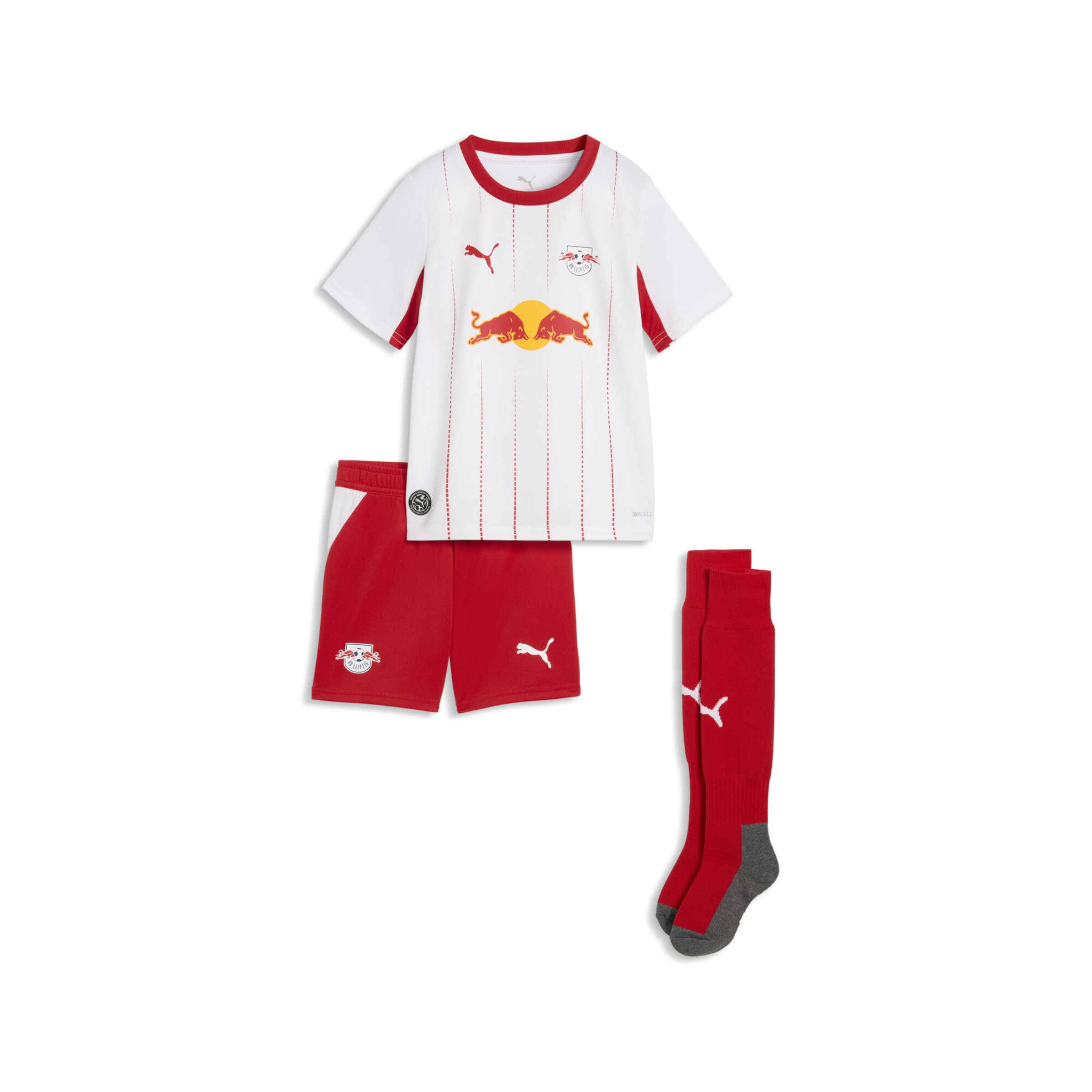 PUMA Set 'RB Leipzig' in Weiß: Vorderseite