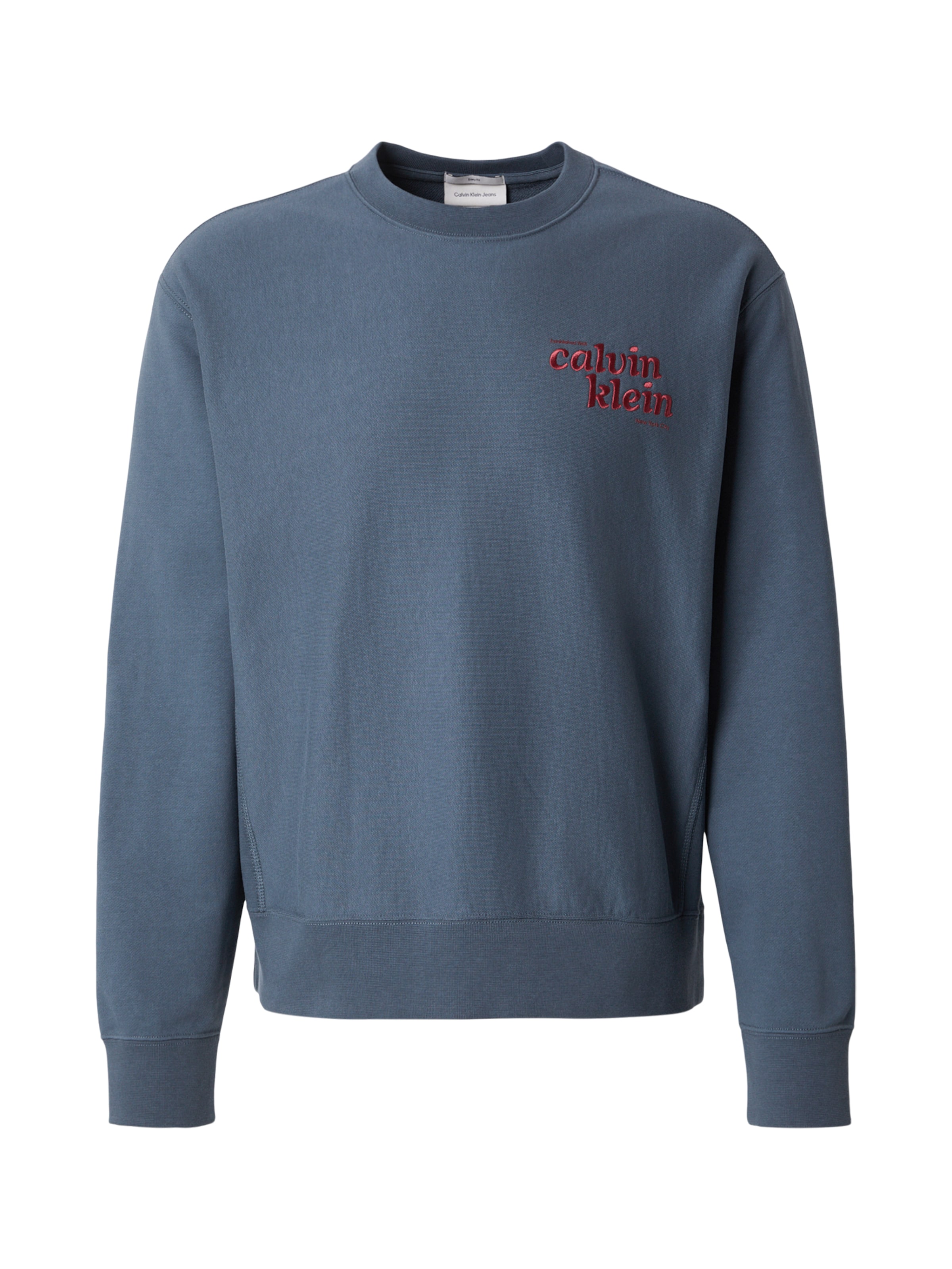 Calvin Klein Sweatshirt in Blau: Vorderseite