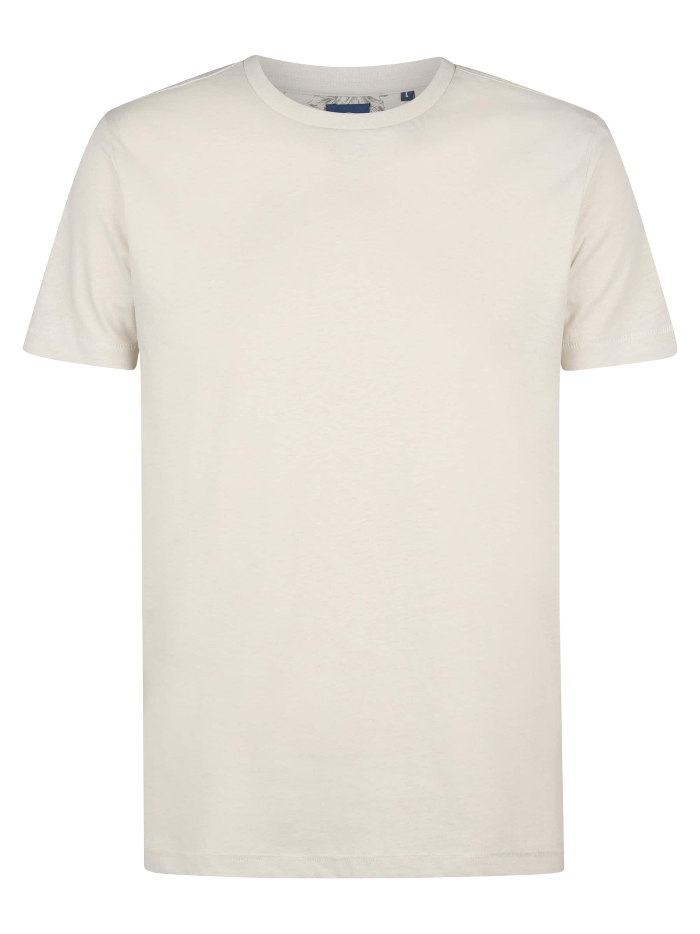 Petrol Industries Μπλουζάκι 'Waveviewcrest' σε μπεζ: μπροστά