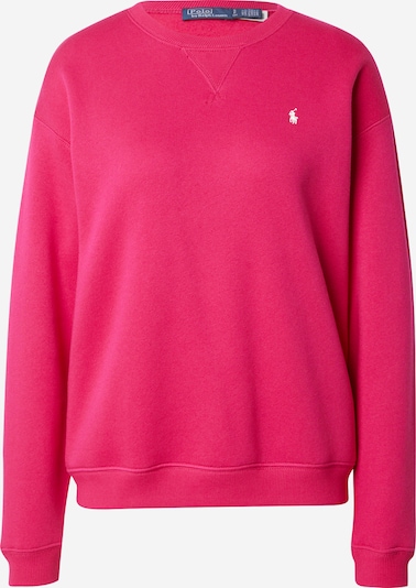 Polo Ralph Lauren Sweatshirt in fuchsia / weiß, Produktansicht