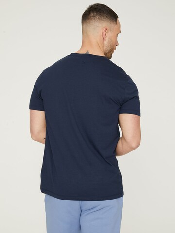 DAN FOX APPAREL - Ajuste regular Camiseta 'Piet' en azul