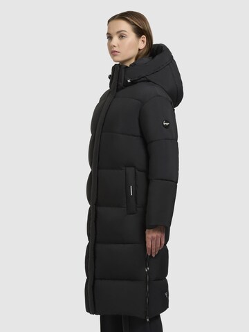 khujo Wintermantel 'Rachel' in Zwart
