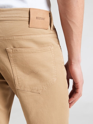 MUSTANG Regular Jeans in Bruin