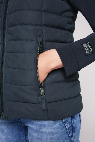 Gilet Soccx en bleu