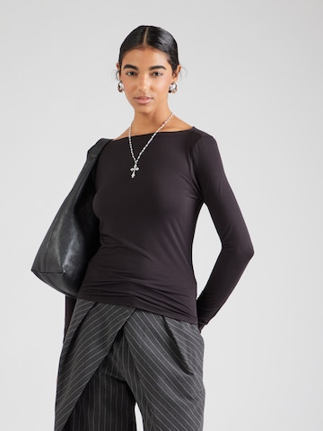 WEEKDAY Shirt 'Saint' in Black: front