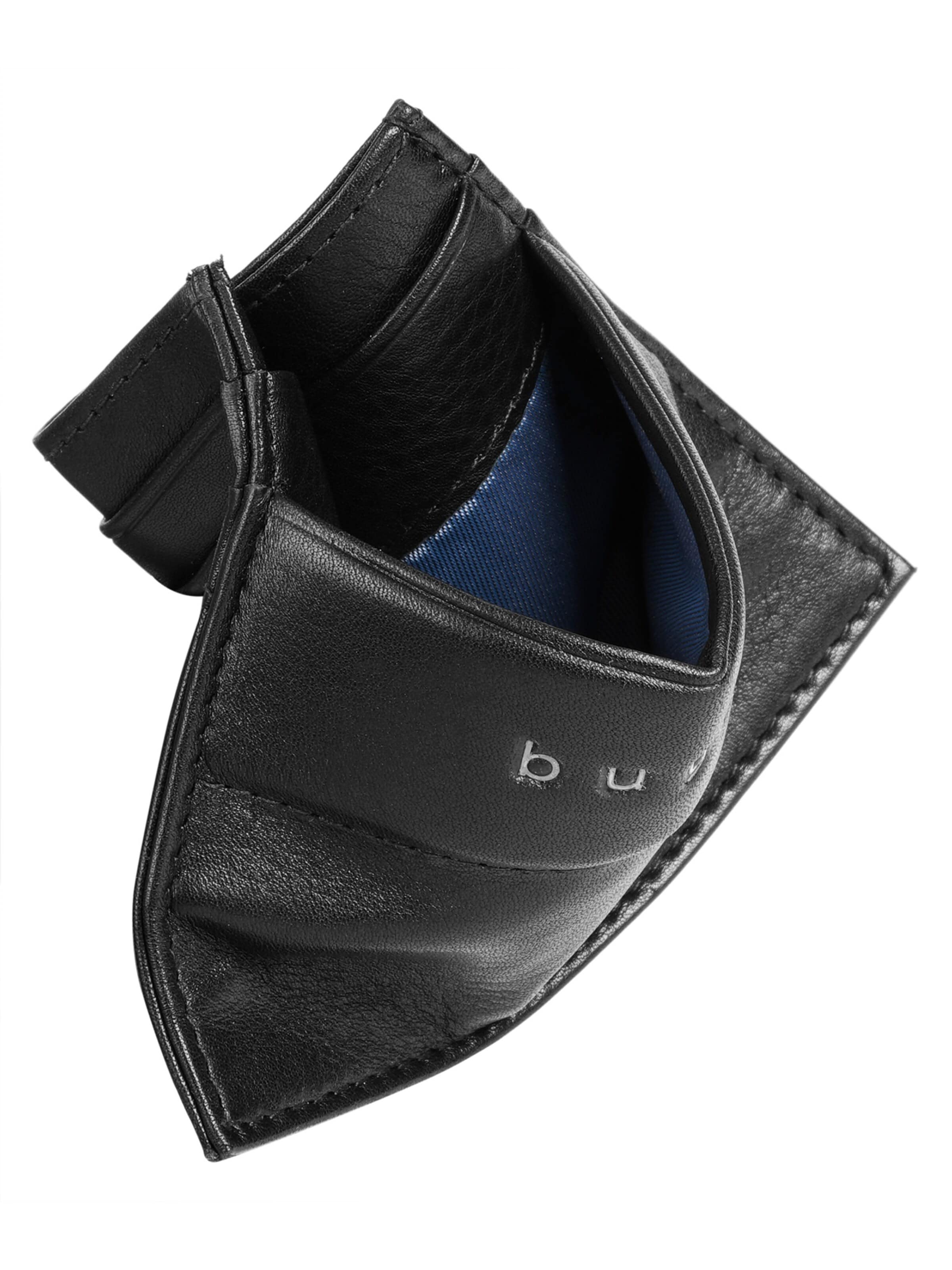 bugatti Portemonnaie 'NOME'‌ in Schwarz