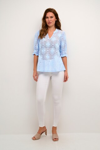 CULTURE Bluse 'Olu ' in Blau