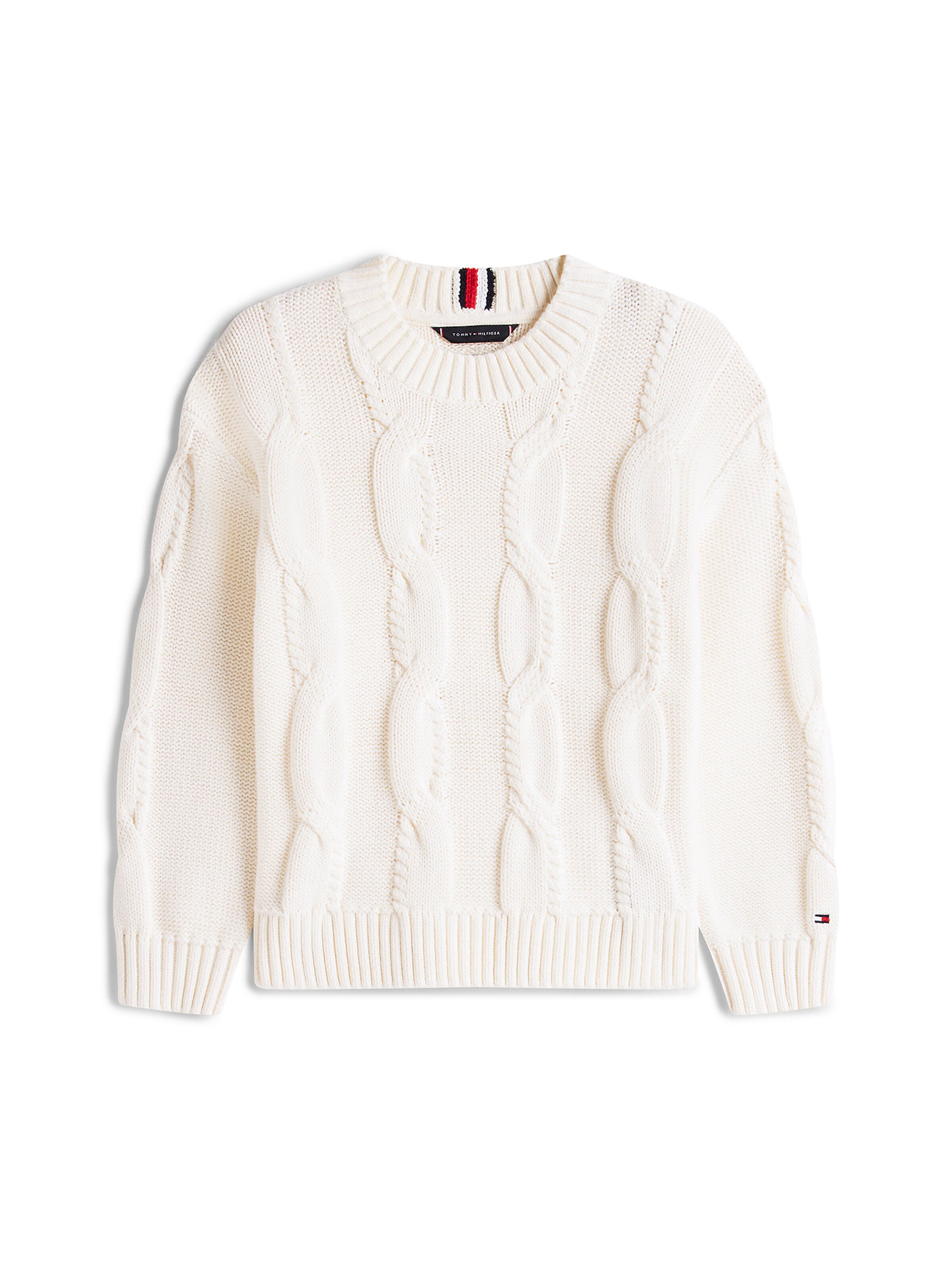 TOMMY HILFIGER Sweater in Beige: front