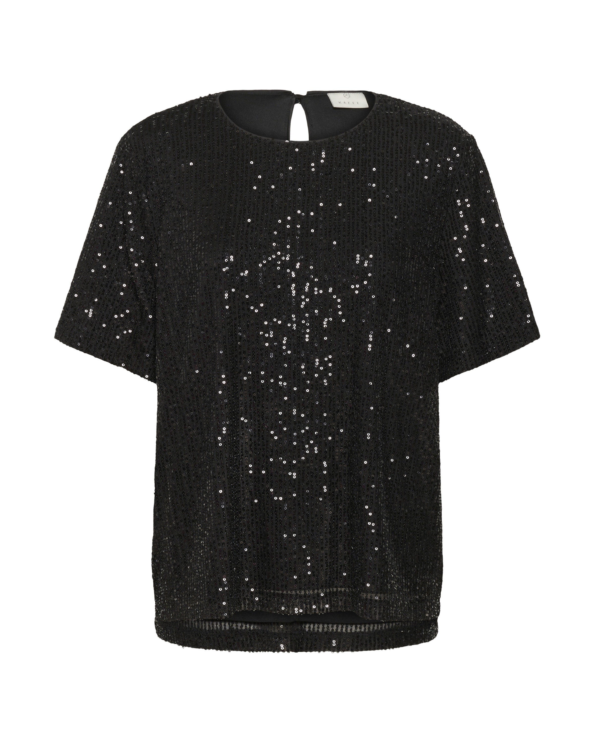 Kaffe Chemisier 'KALila' en noir, Vue avec produit