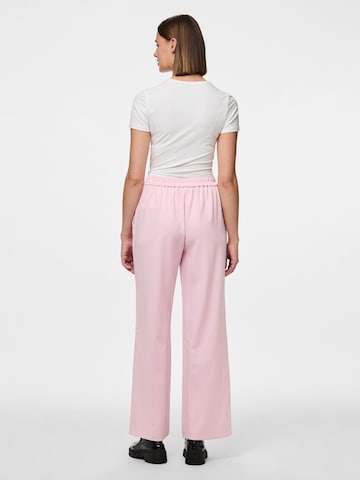 Wide leg Pantaloni 'PCBozzy' di PIECES in rosa