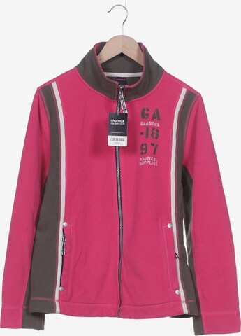 Gaastra Sweatshirt & Zip-Up Hoodie in XXL in Pink: front