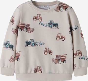 NAME IT Sweatshirt in Beige: front