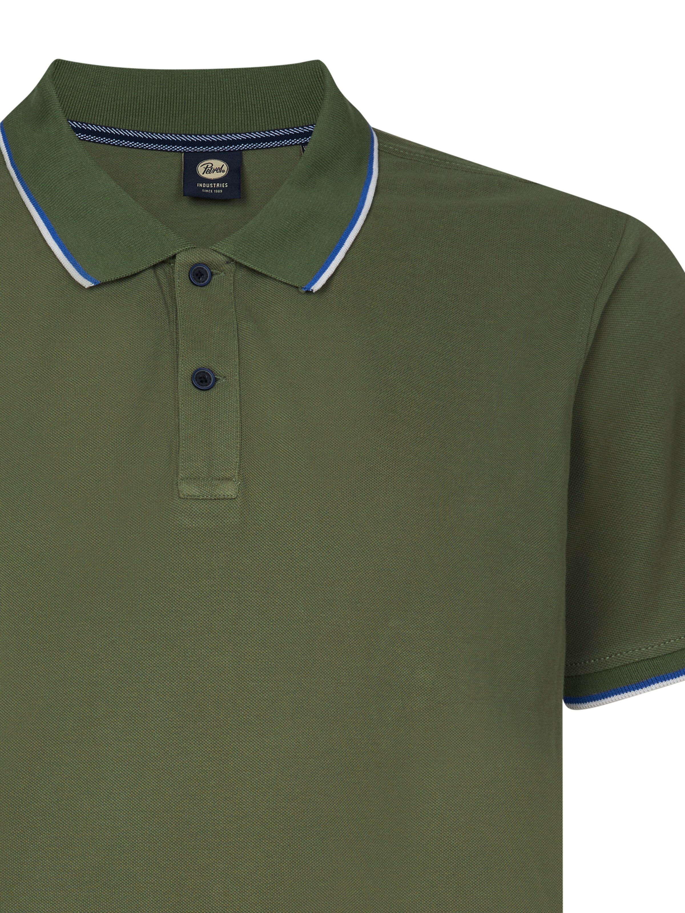 Petrol Industries Koszulka w kolorze zielony