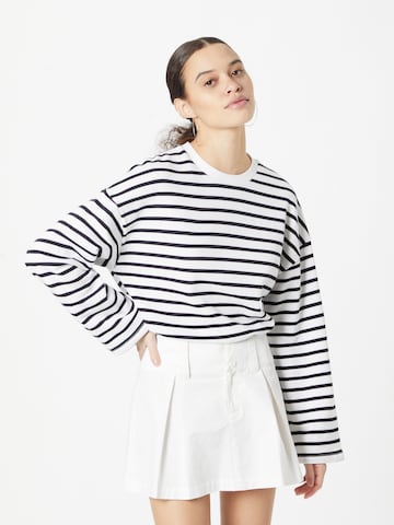 NLY by Nelly Sweatshirt in Weiß: Vorderseite