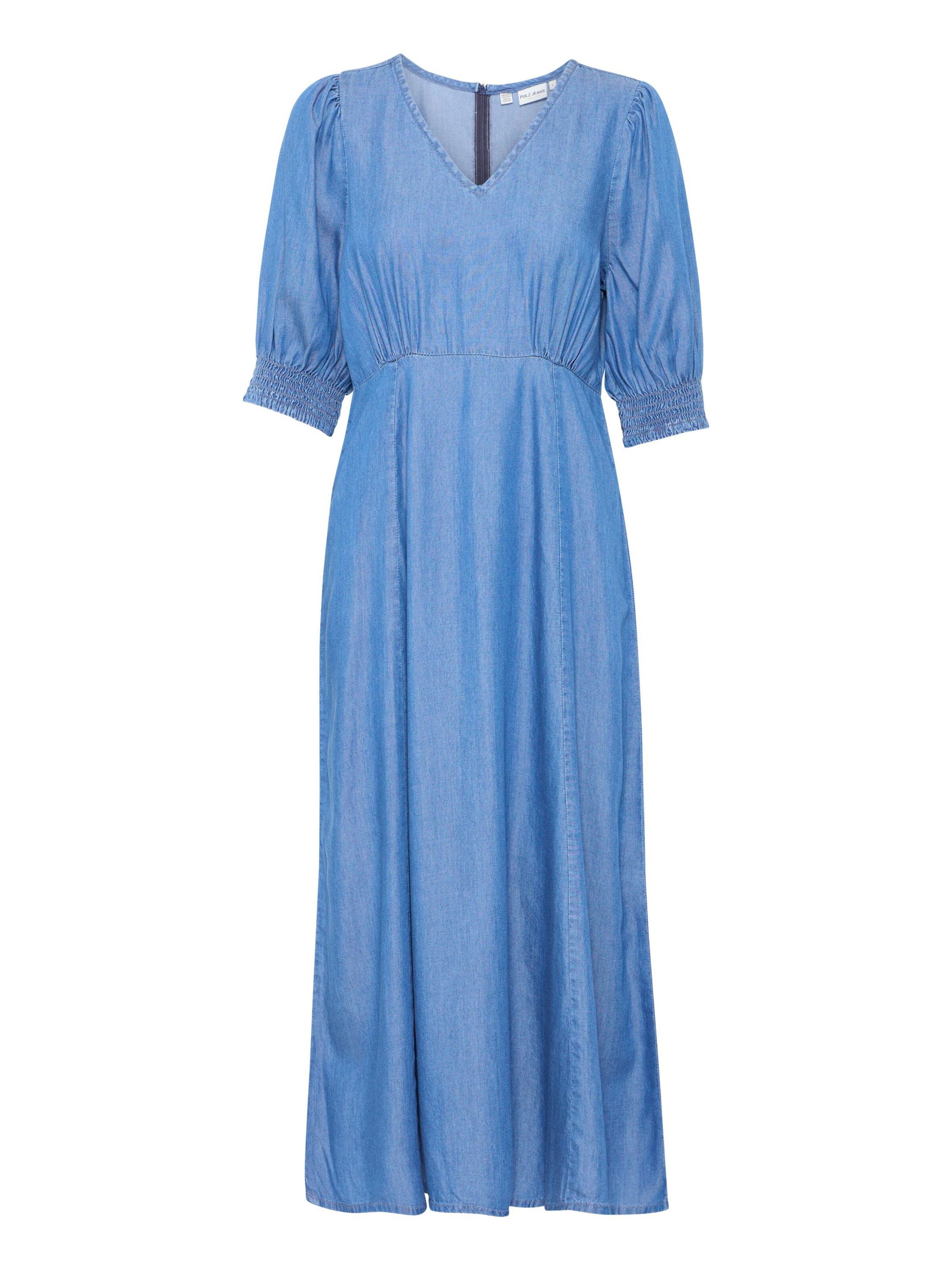 PULZ Jeans Kjole 'Gaja' i blå: forside