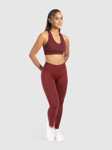 Smilodox Slimfit Leggings 'Yune' in Rood