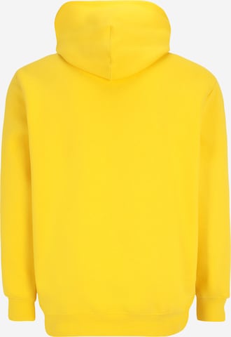 Tommy Hilfiger Big & TallSweater majica 'ARCHED VARSITY' - žuta boja