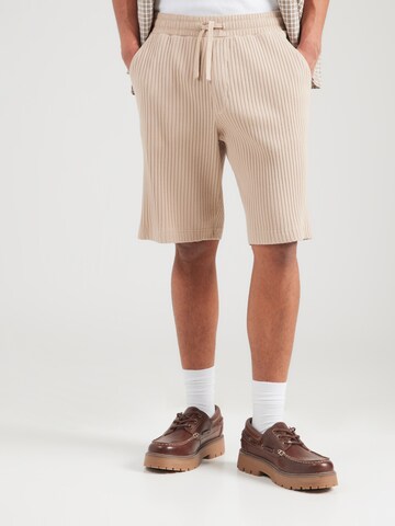 SELECTED - regular Pantalón 'SLMSimon' en beige: frente
