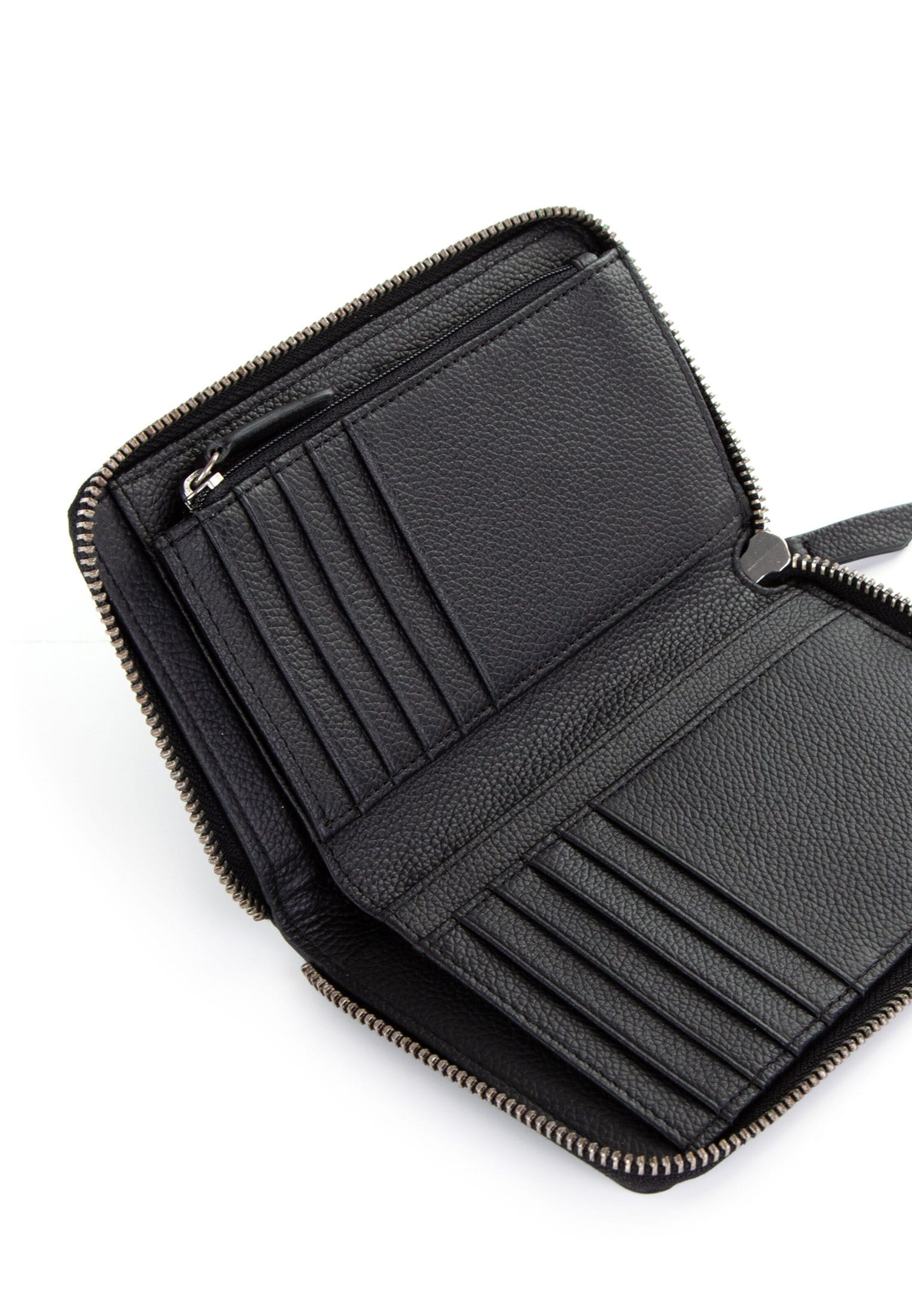 Tamaris Portemonnaie 'Amanda' in Schwarz