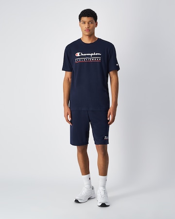 Champion Authentic Athletic Apparel Loosefit Shorts in Blau