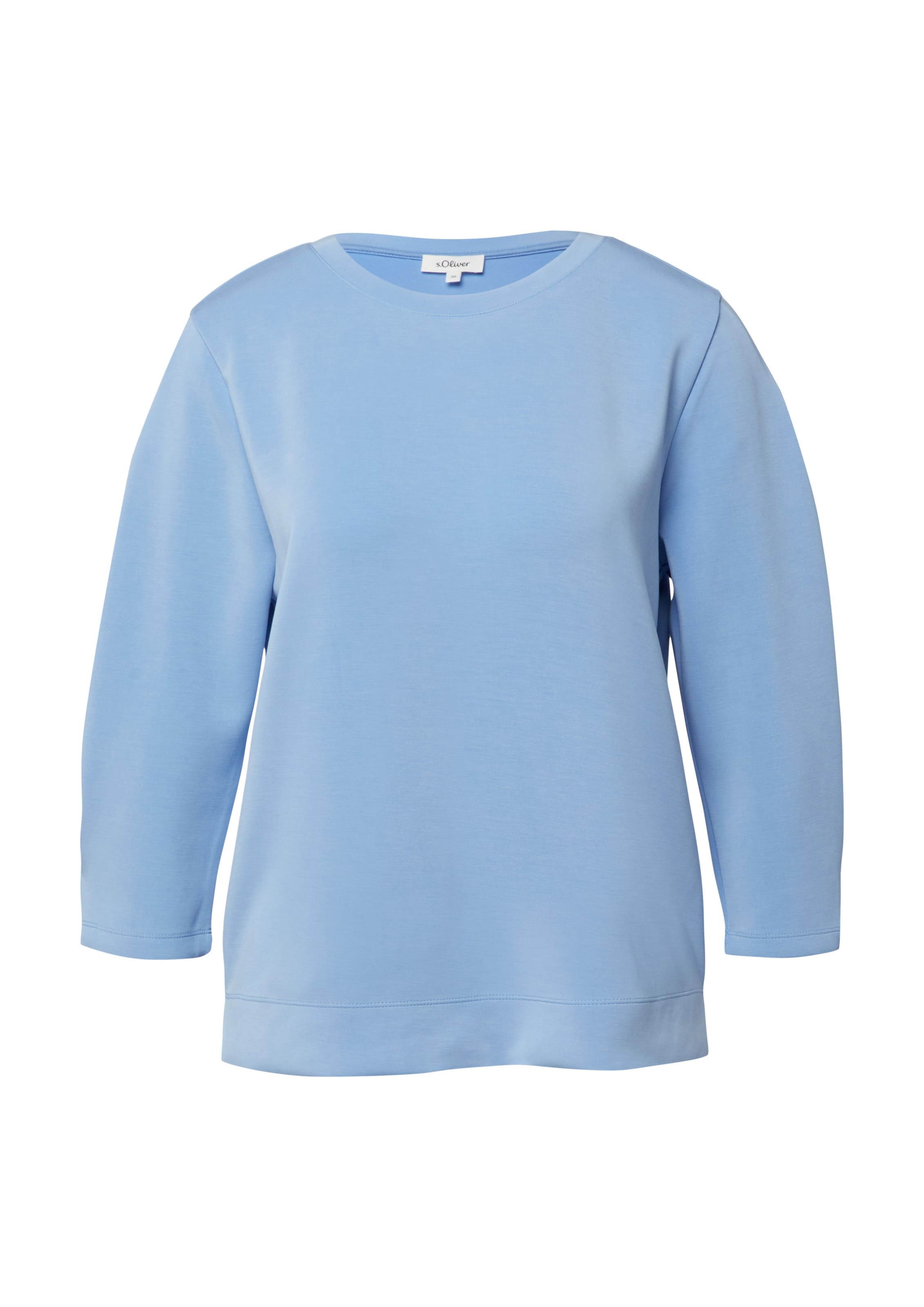 Sweat-shirt s.Oliver en bleu : devant