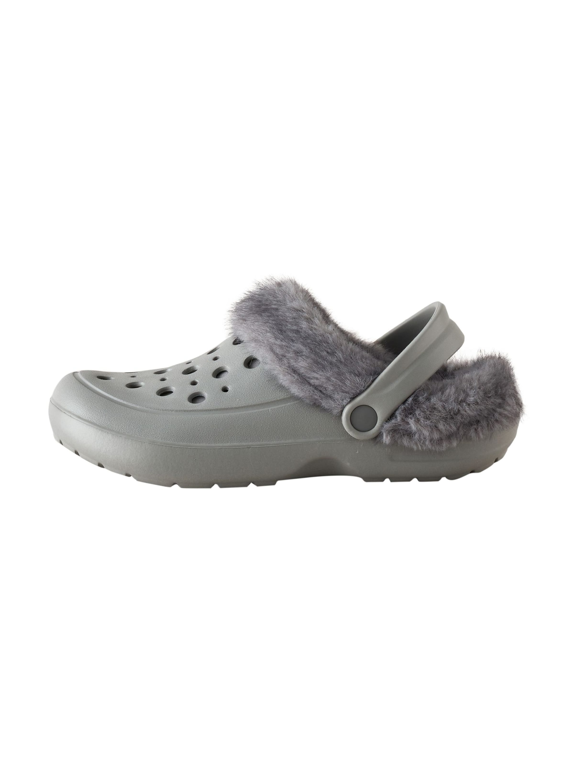 Next - Zuecos en gris: frente