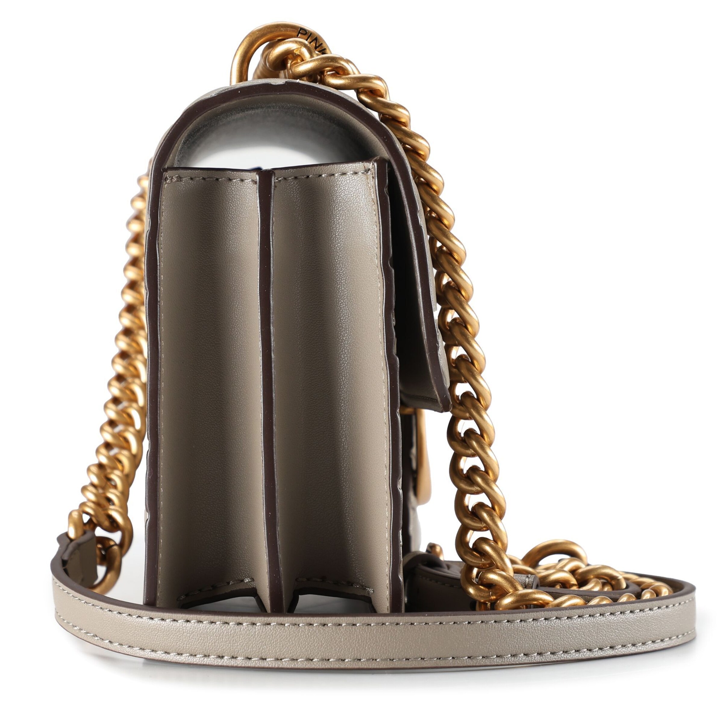 PINKO Crossbody bag 'Love One' in Grey