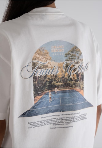 Prohibited Shirt 'Grand Match' in White