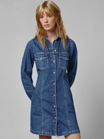 Pepe Jeans Kleid in Blau: Vorderseite