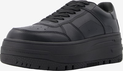 Bershka Baskets basses en noir, Vue avec produit