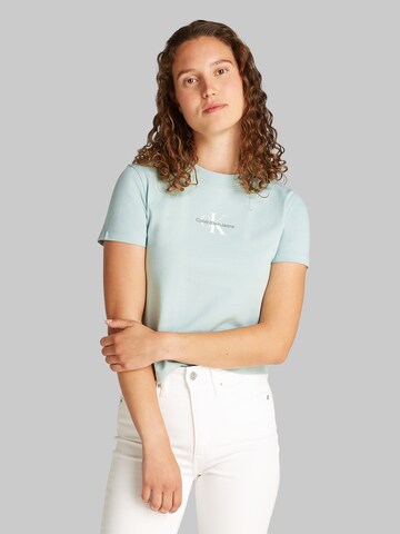 Maglietta di Calvin Klein Jeans in blu: frontale