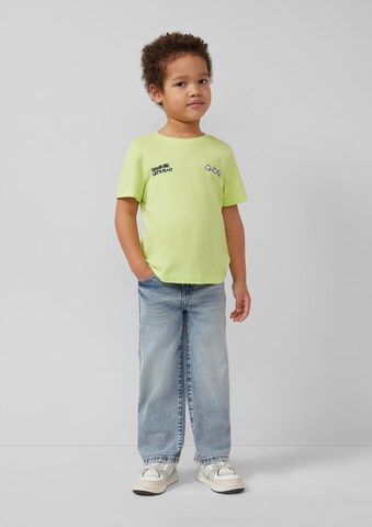 T-Shirt s.Oliver en jaune : devant