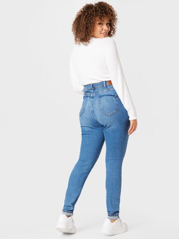 River Island Plus Slimfit Jeans 'AVERY' in Blau