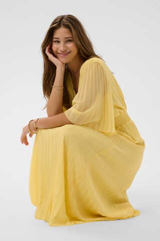 Cream Dress 'CRAluna' in Yellow