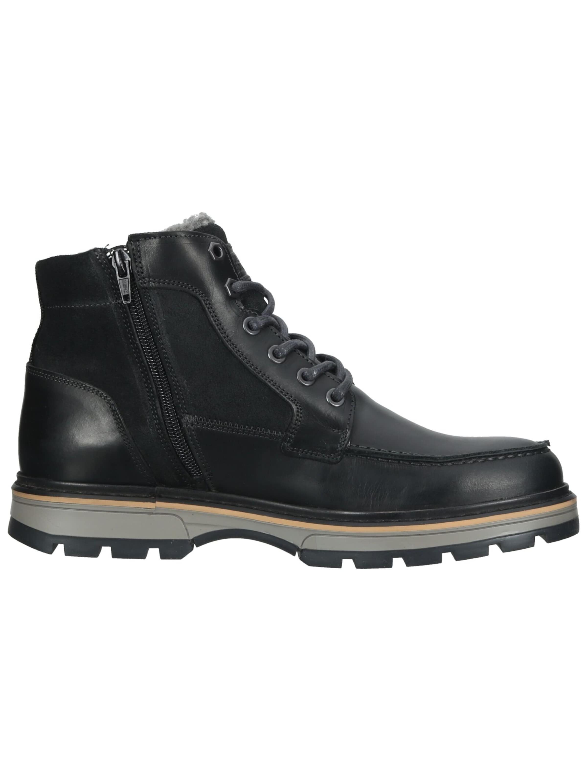 Boots stringati di BULLBOXER in nero