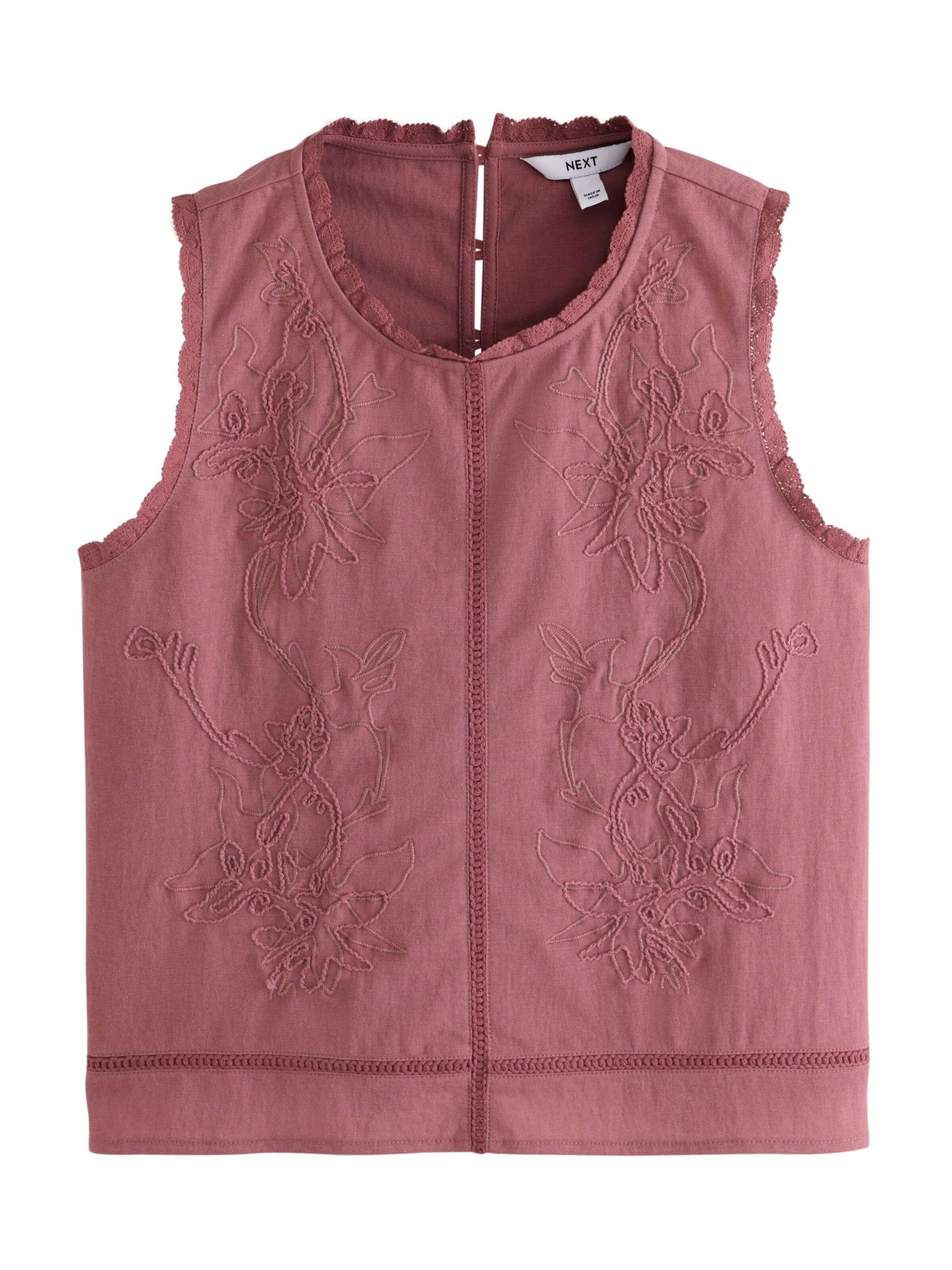Next Blouse in Roze: voorkant