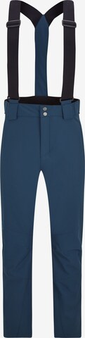 ZIENER Workout Pants 'TAGA' in Blue: front