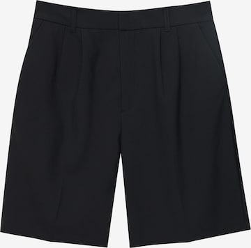 Pull&Bear Regular Shorts in Schwarz: predná strana