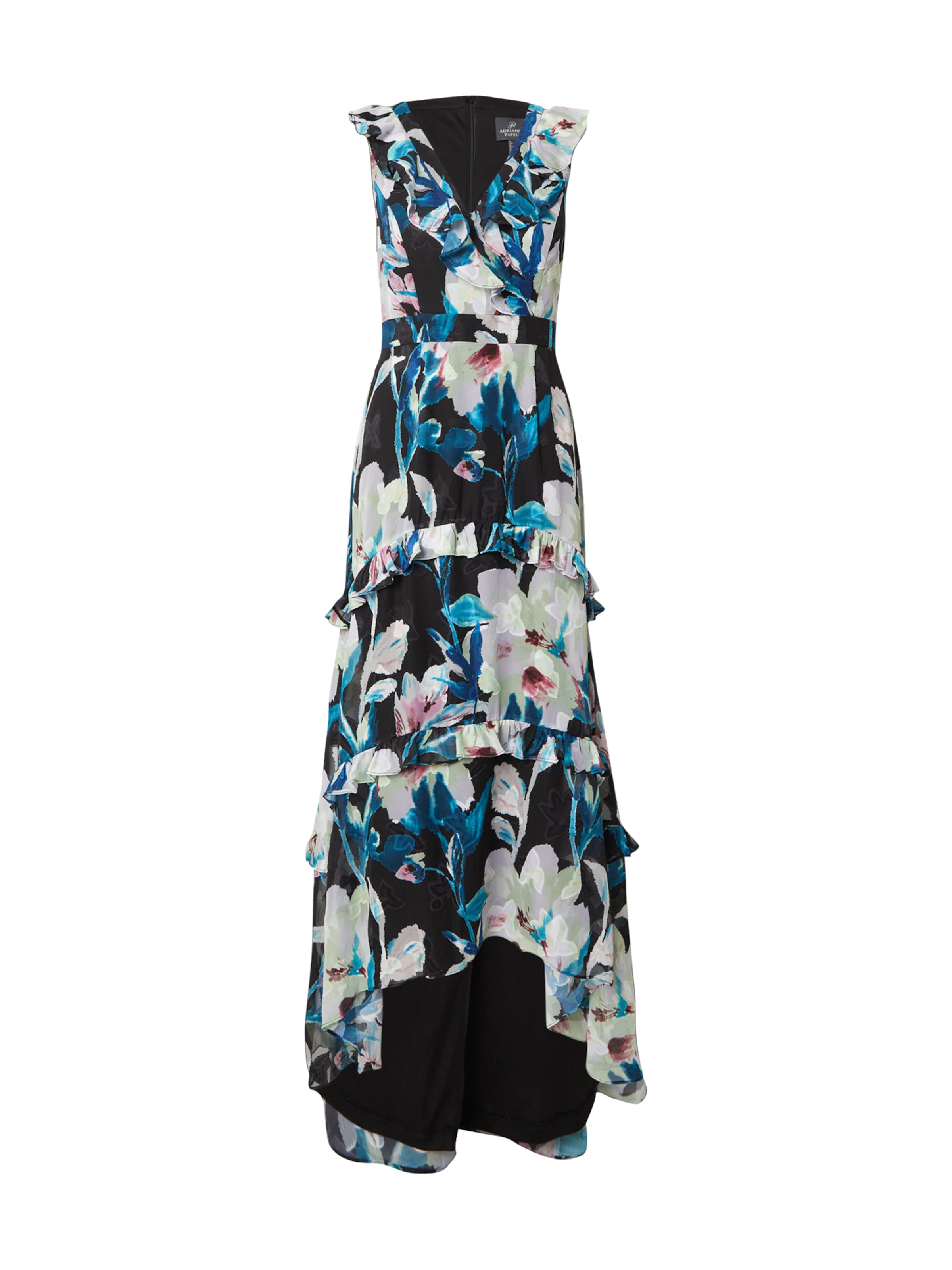 Rochie de seară de la Adrianna Papell pe negru: față