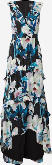 Adrianna Papell Večerné šaty - svetlomodrá / svetlooranžová / brusnicová / čierna, Produkt